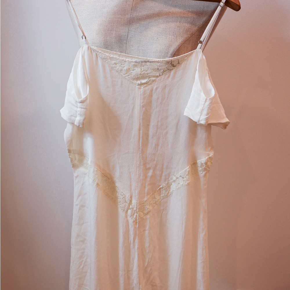 - Long wedding dress silk Dress